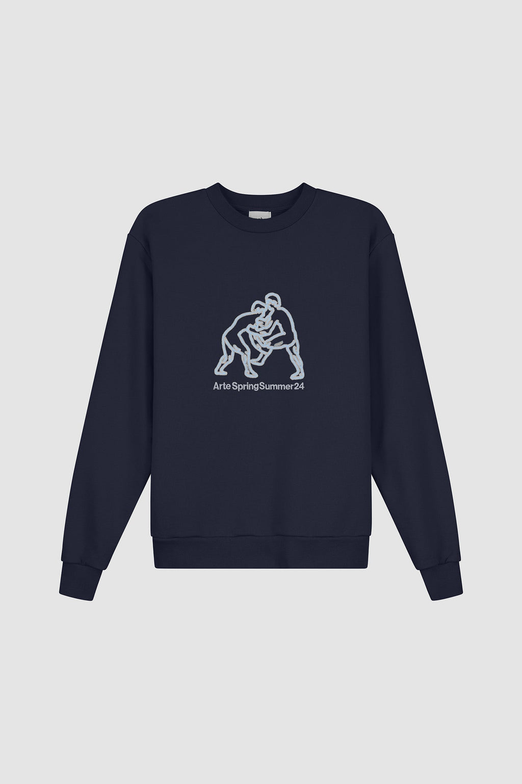 Carlos Fighters Crewneck - Marine
