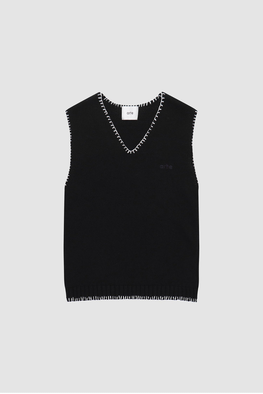 Gilet Karl Stitching - Marine