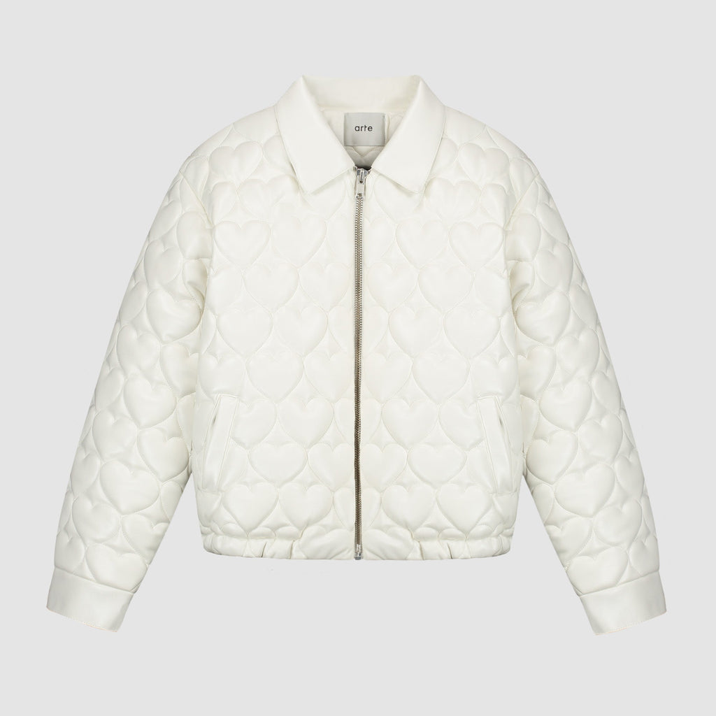 Veste matelassée Jonah - Blanc cassé