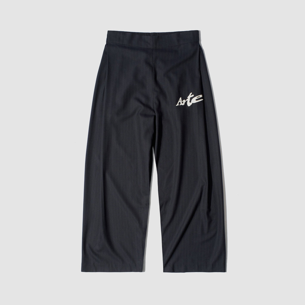 Pantalon de survêtement à fines rayures - Noir
