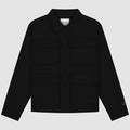 Veste en coton à poches 3D - Noir