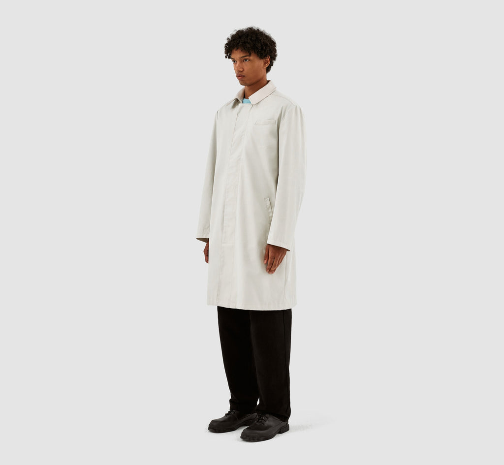 Manteau à col Joe - Crème