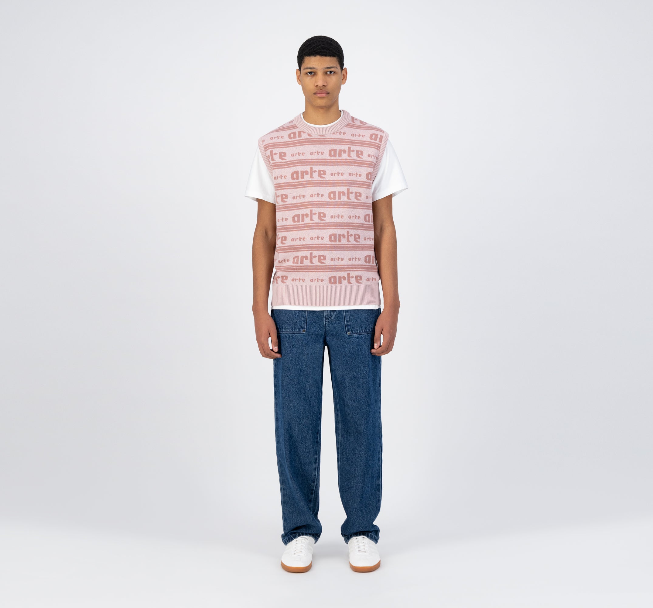 Karl Allover Knit - Rose
