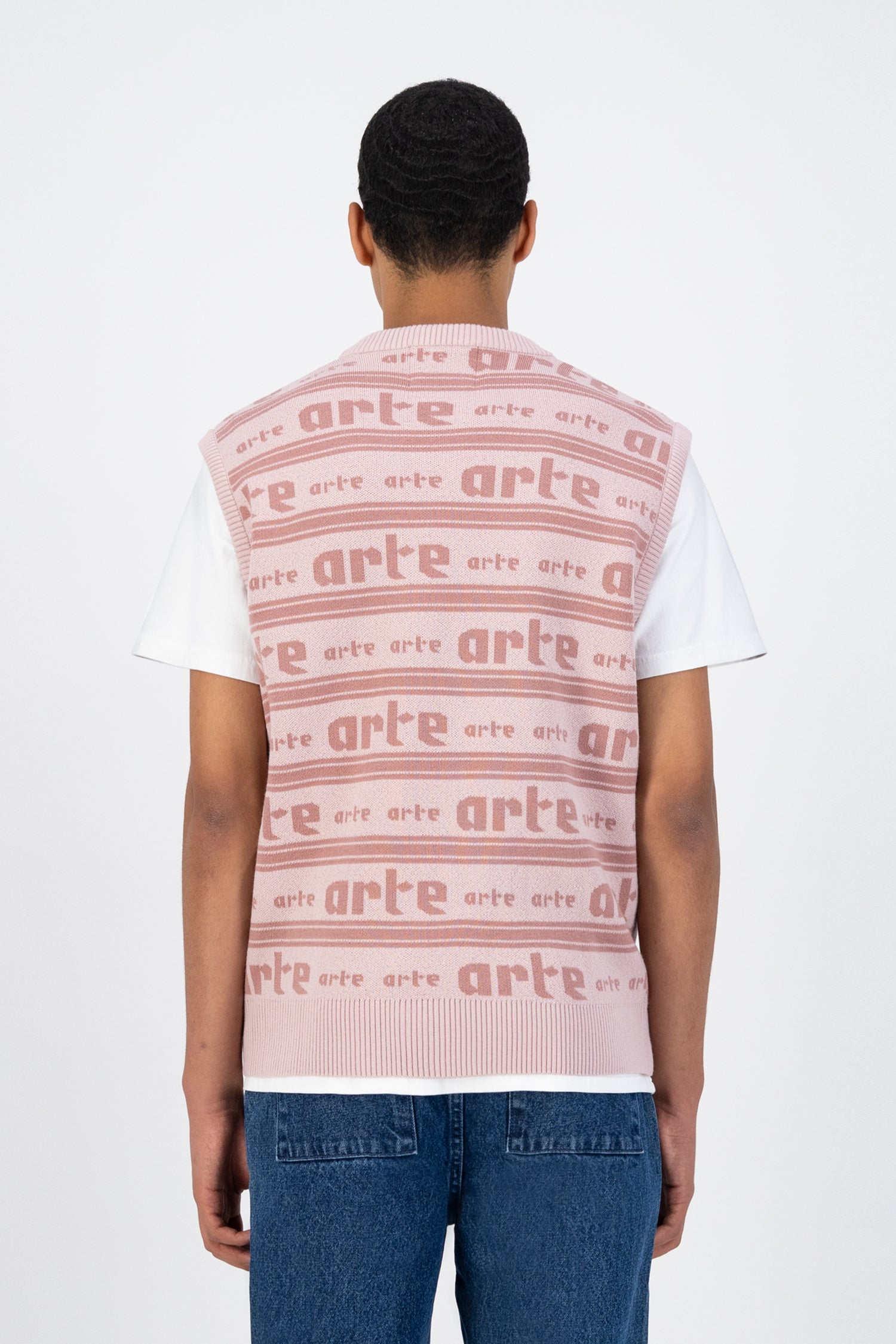 Karl Allover Knit - Rose