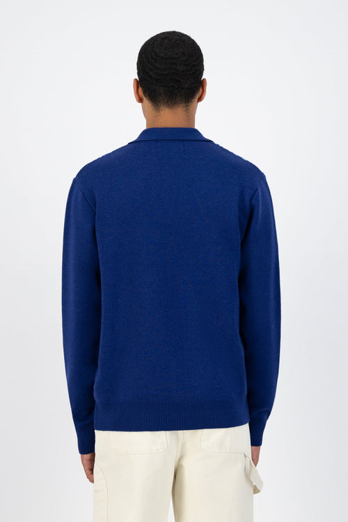 Cardigan en maille Karp - Bleu