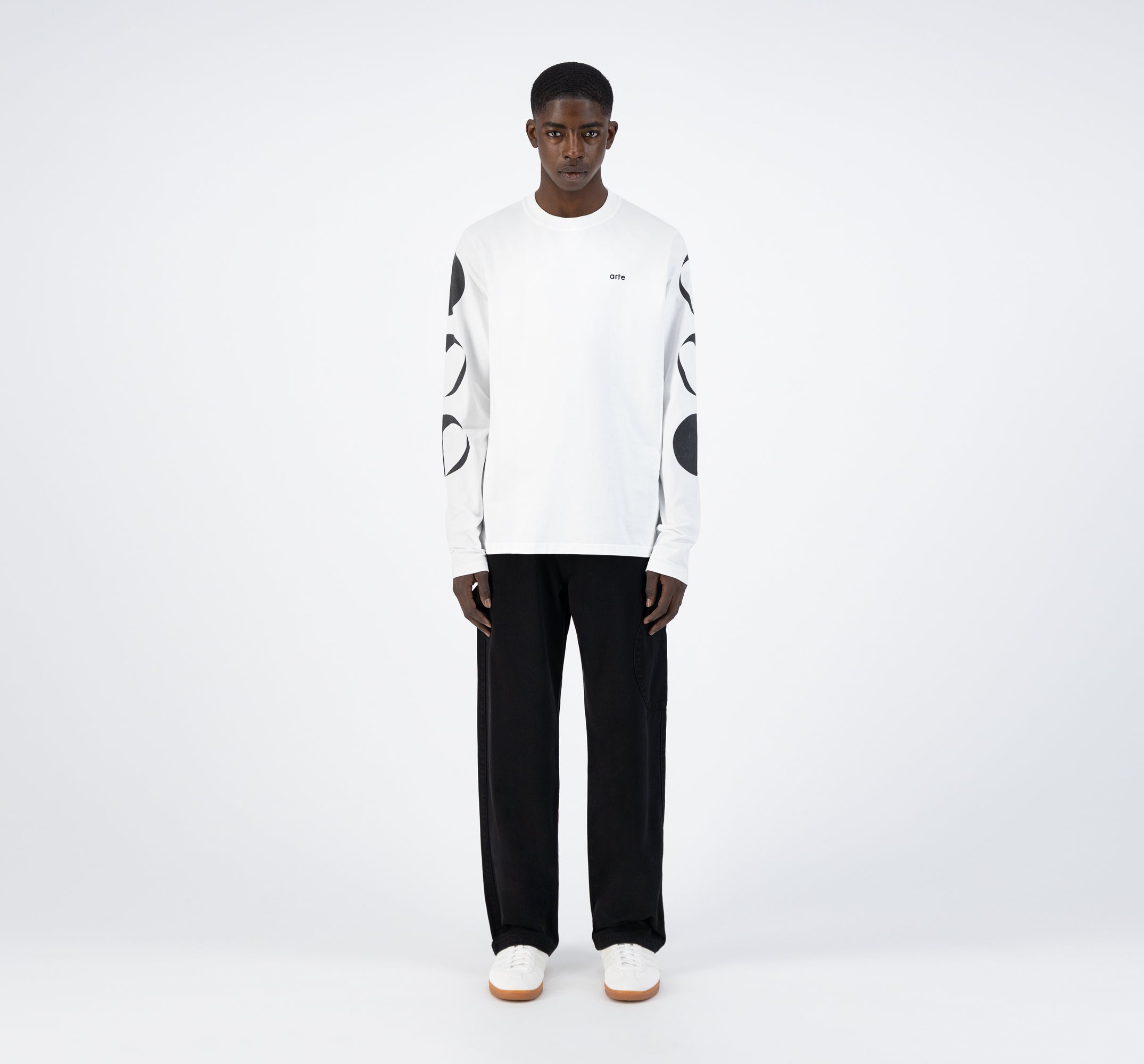 Louis Triple Sleeve Longsleeve - Blanc