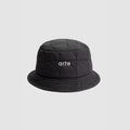 Bauhaus Quilted Bucket Hat - Noir