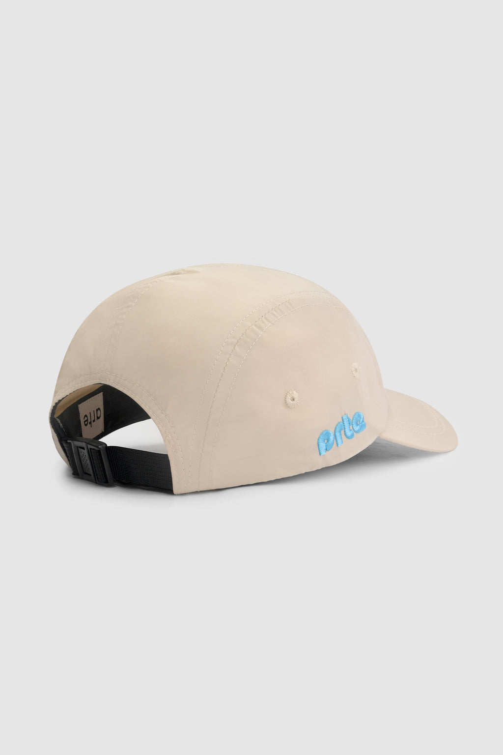 Casquette à logo latéral en forme de canne - Crème