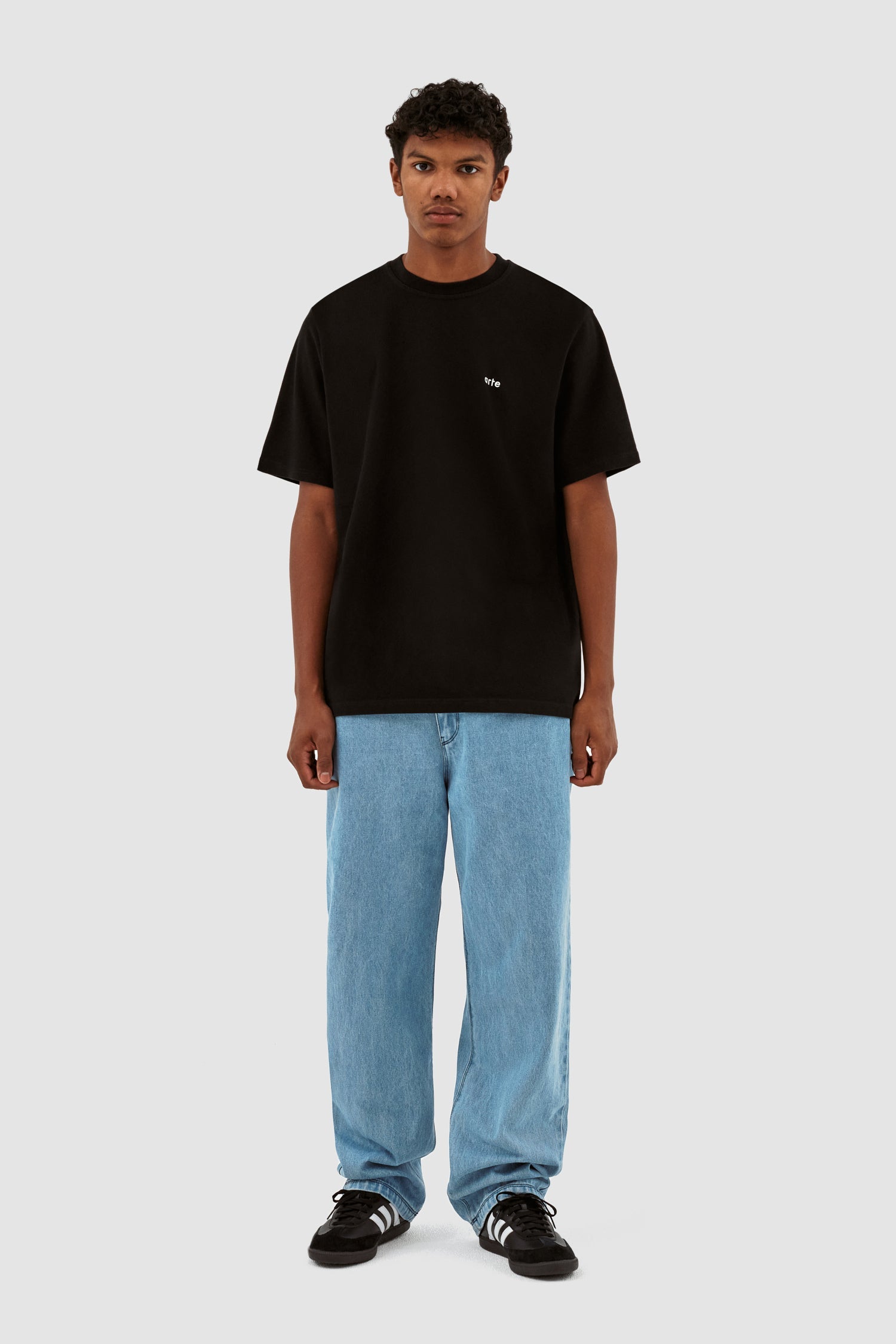 Teo Back T-shirt Multi Runner - Noir