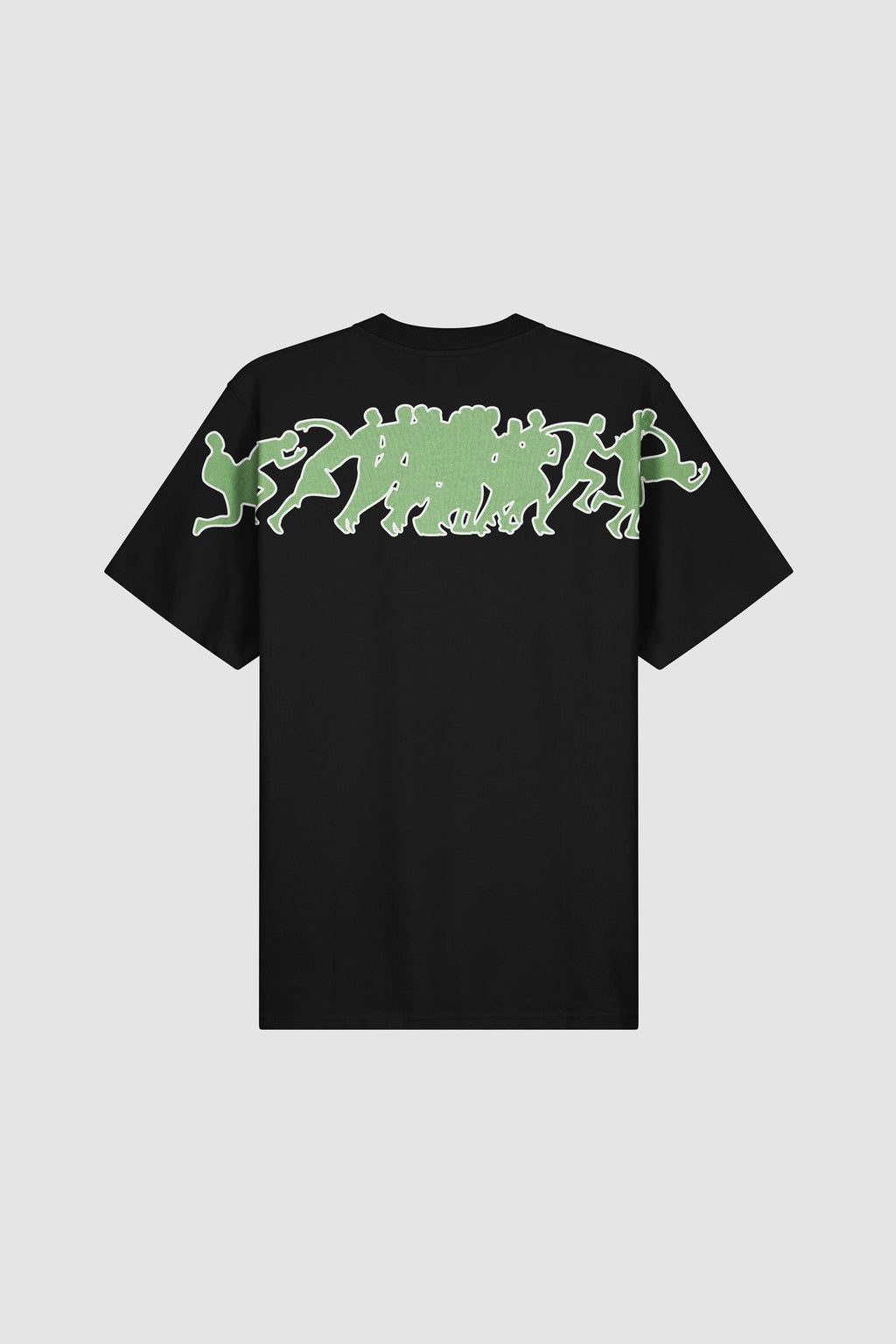 Teo Back T-shirt Multi Runner - Noir