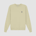 Carlos Small Heart Crewneck - Crème