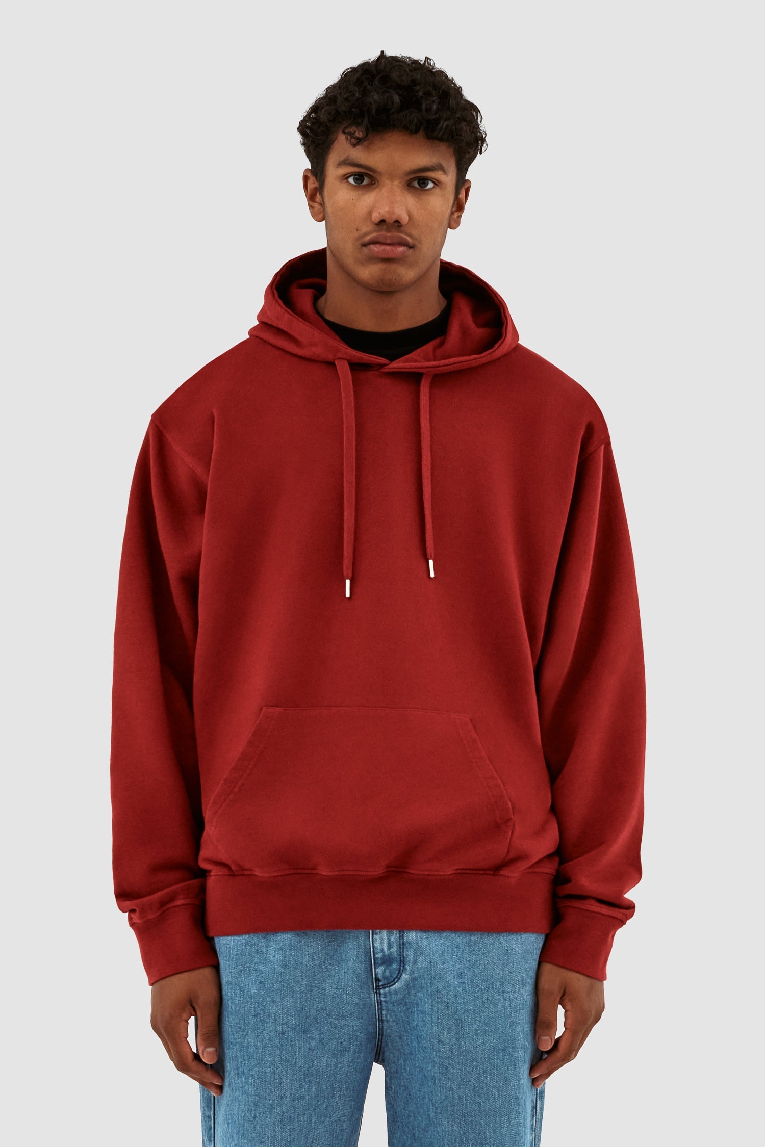 Sweat à capuche Hank Back Hearts - Bordeaux