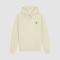 Sweat à capuche Hank Small Heart - Crème