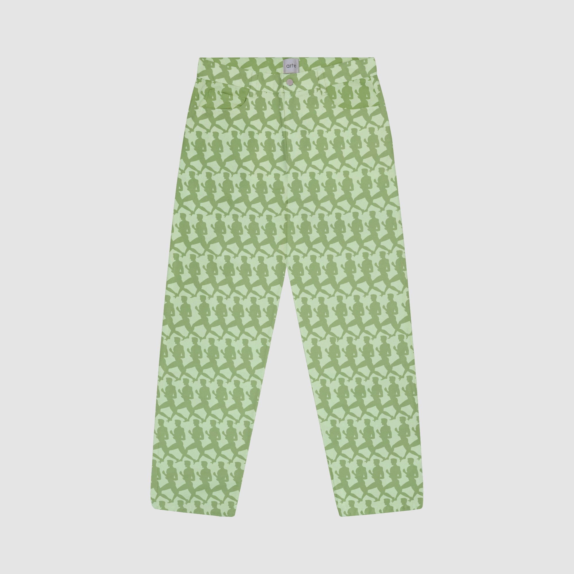 Pantalon Jones Allover - Vert