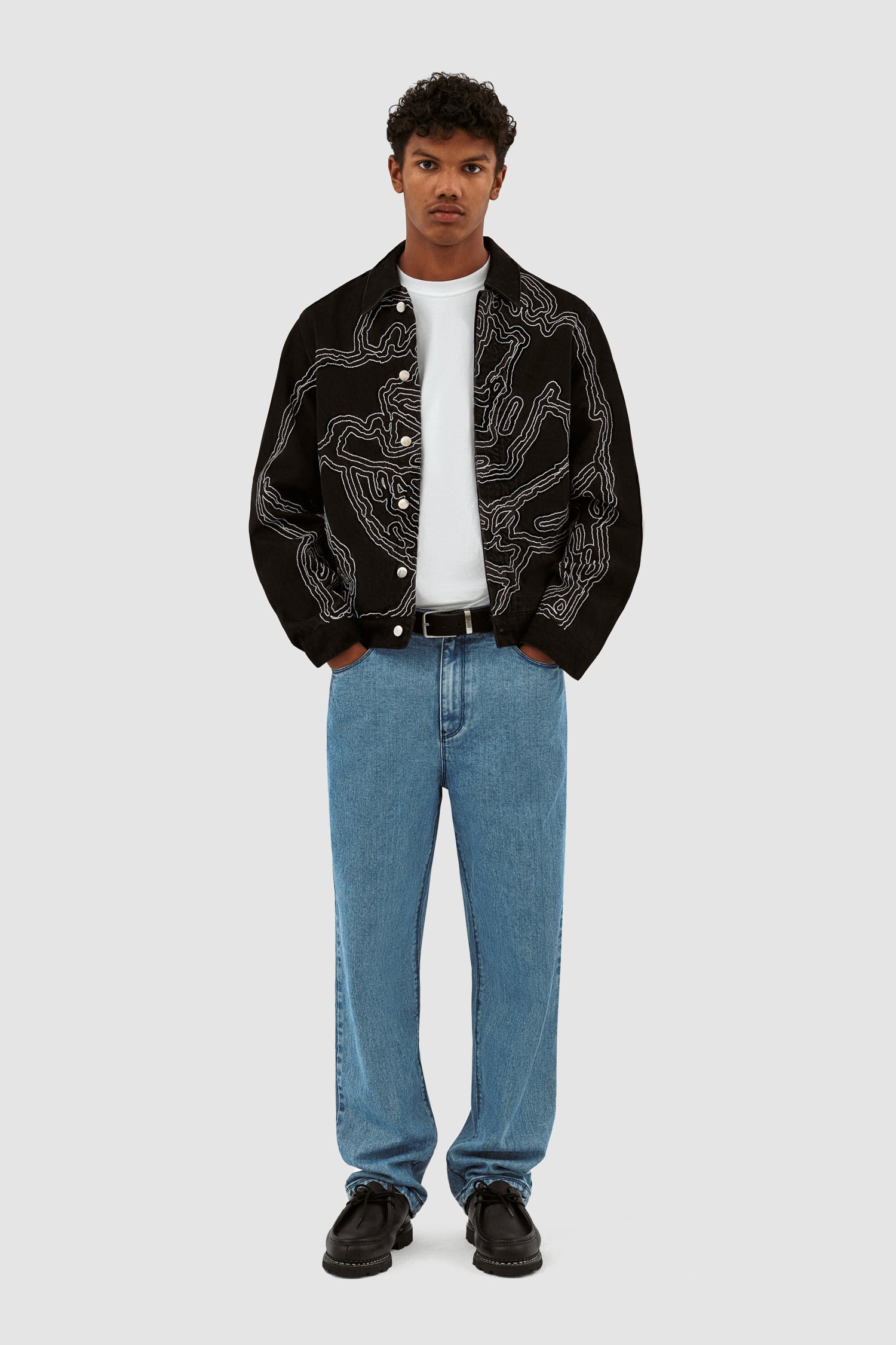Veste Jones Fighter - Noir