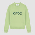 Pull à logo Kris - Vert clair