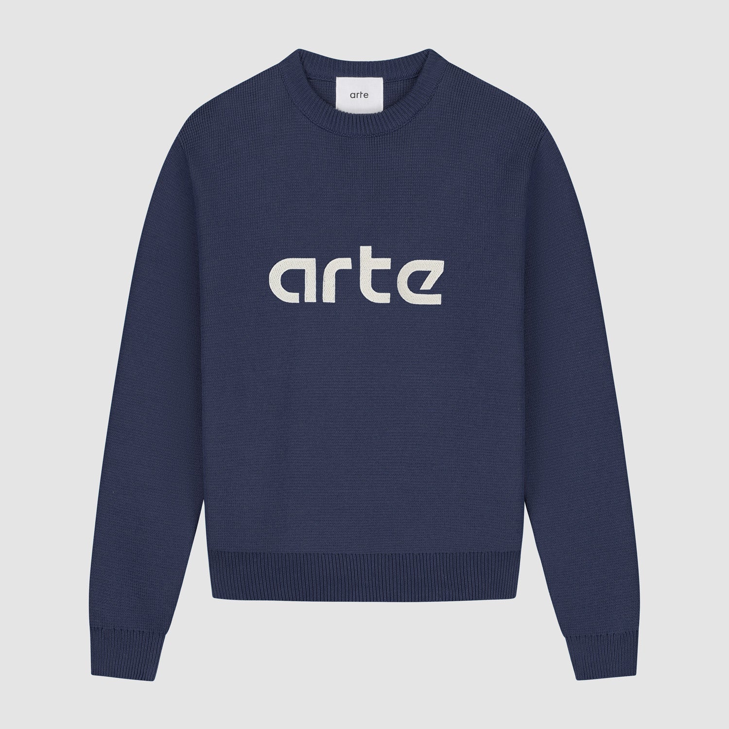 Pull à logo Kris - Marine
