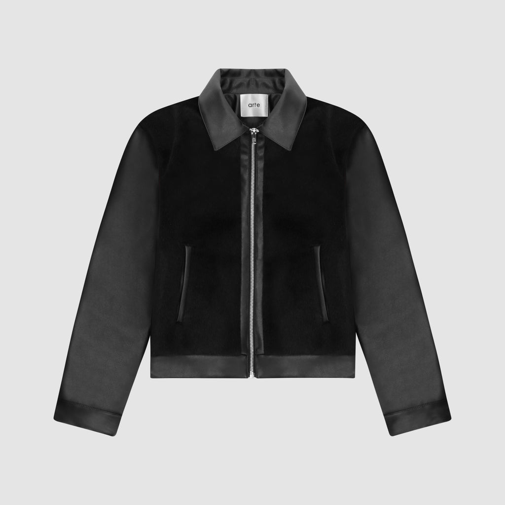 Veste double Jasper - Noir