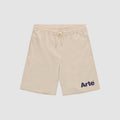 Short à logo Samuel - Crème