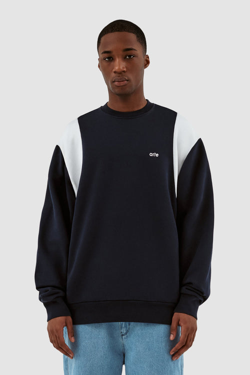 Charles Crewneck - Marine
