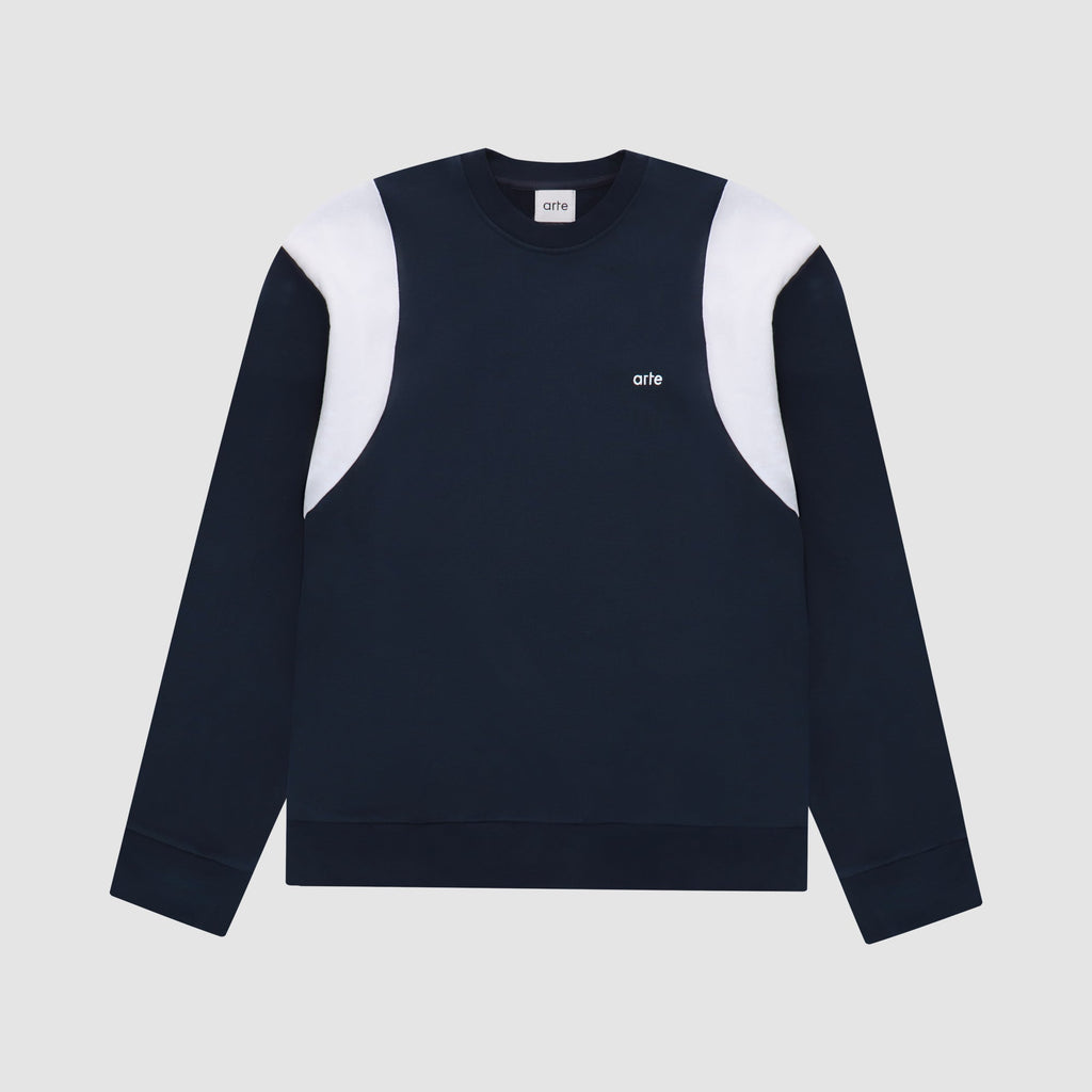 Charles Crewneck - Marine