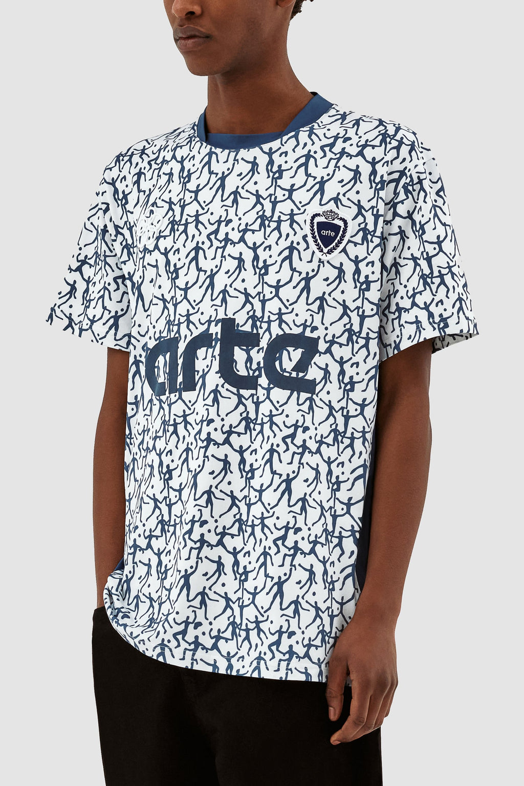 Chemise Silvester - Blanc/Marine