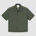 Chemise en lin et nylon - Vert