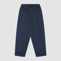 Pantalon en lin - Bleu marine