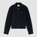 Veste en velours côtelé - Bleu marine