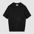 T-shirt au crochet - Noir