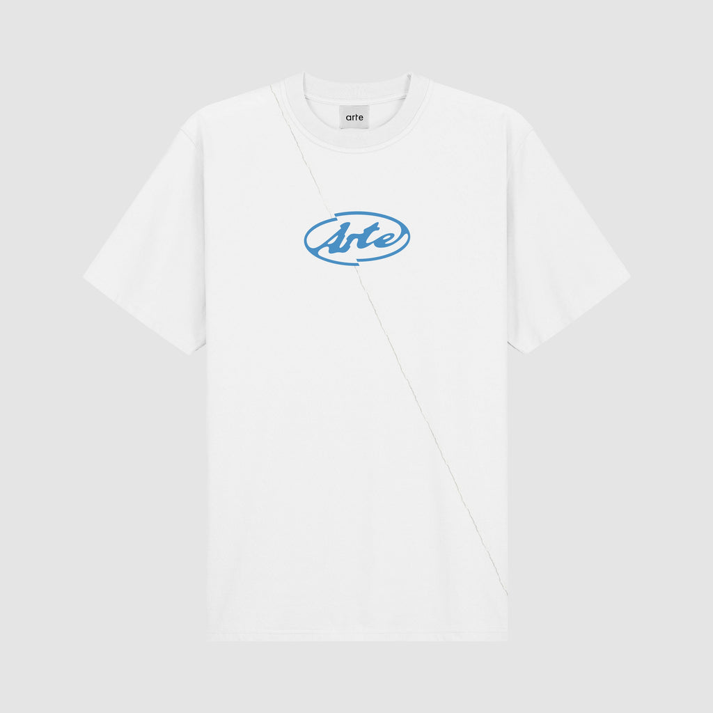 T-shirt avec logo cercle - Blanc