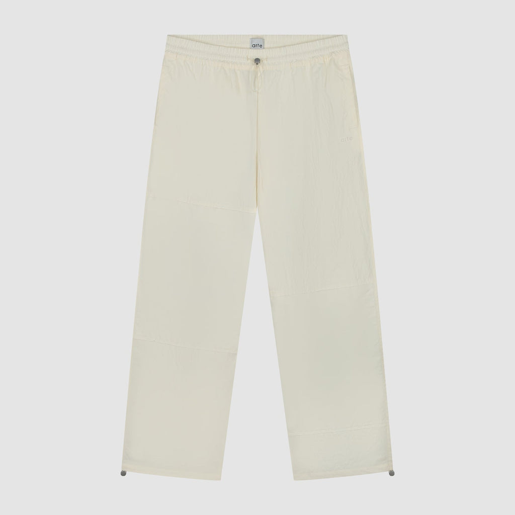 Pantalon de survêtement carré - Crème