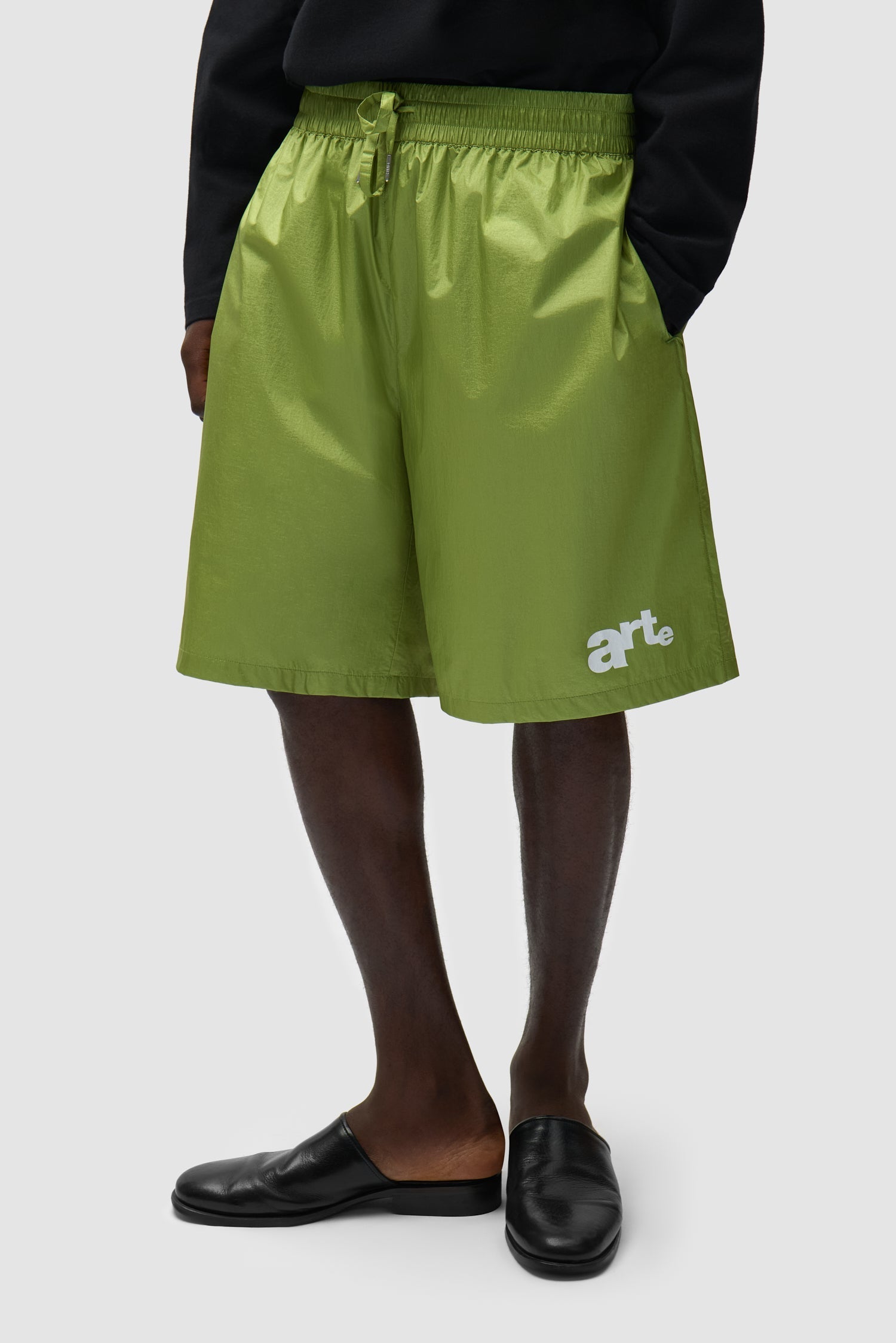Short à grand logo - Vert