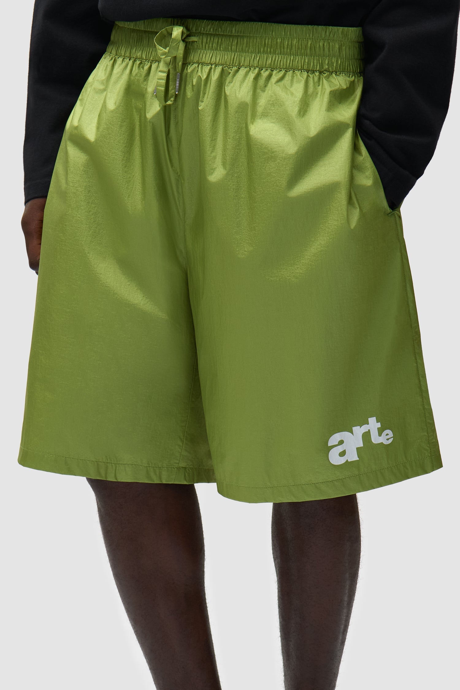 Short à grand logo - Vert