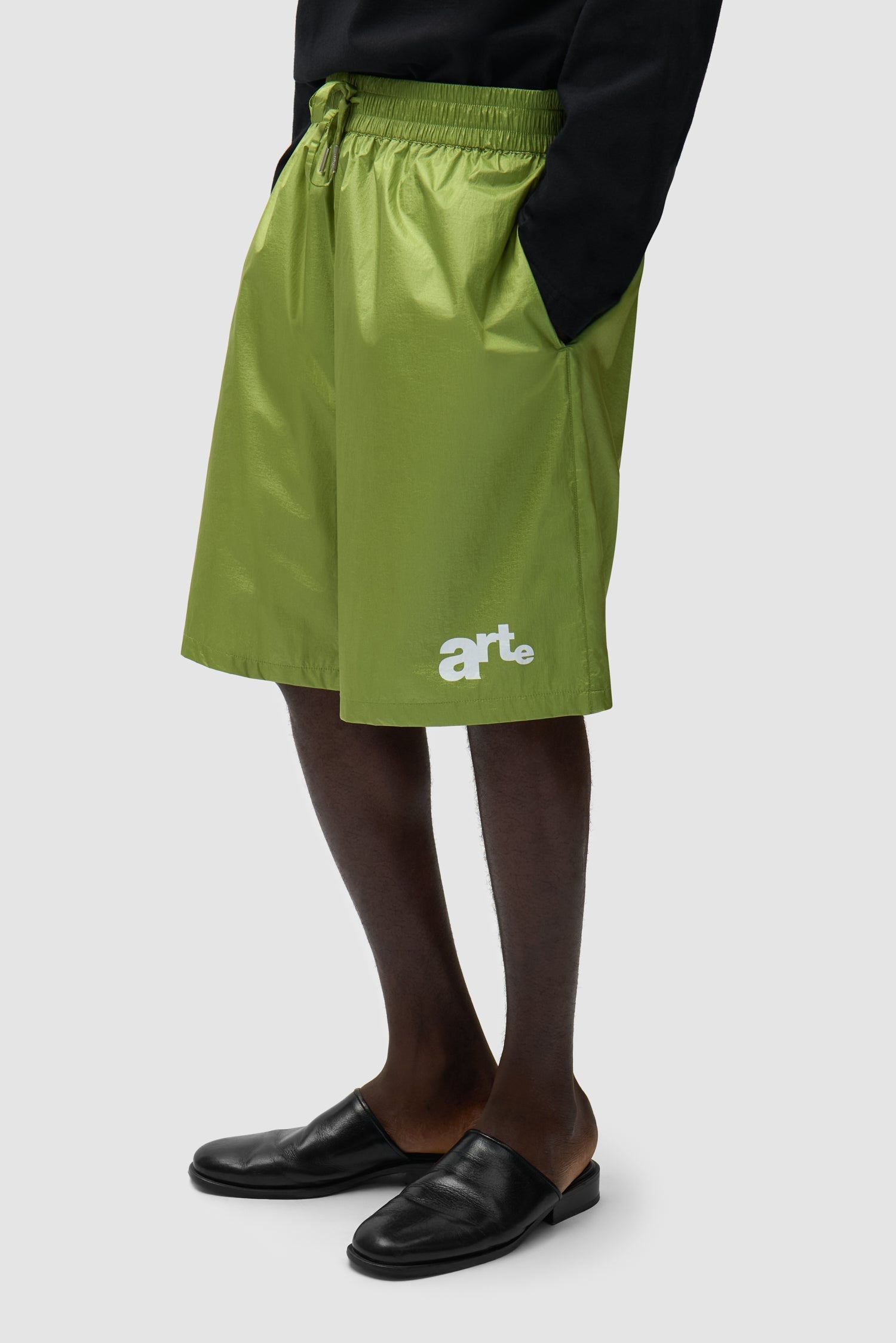 Short à grand logo - Vert