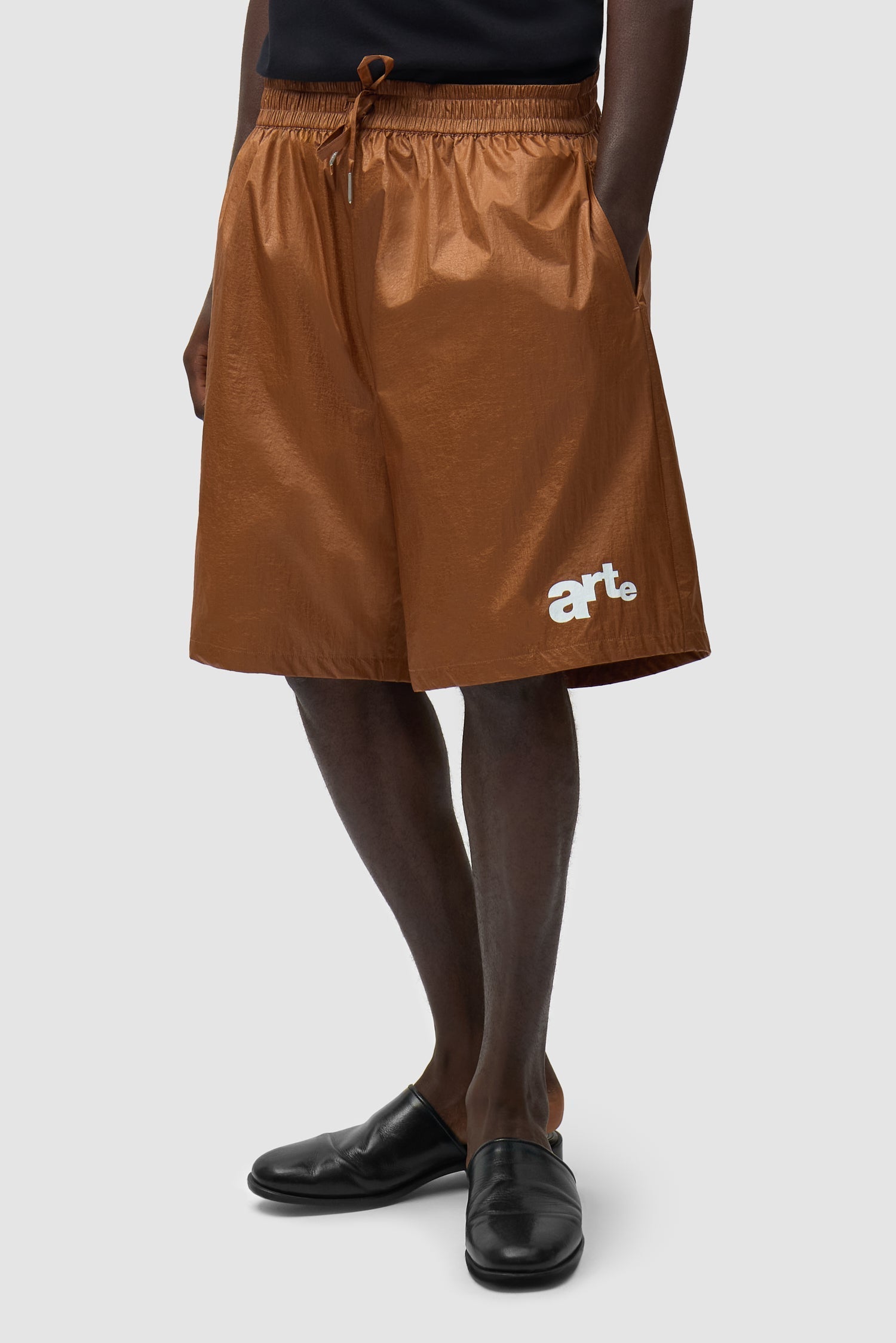 Short à grand logo - Orange
