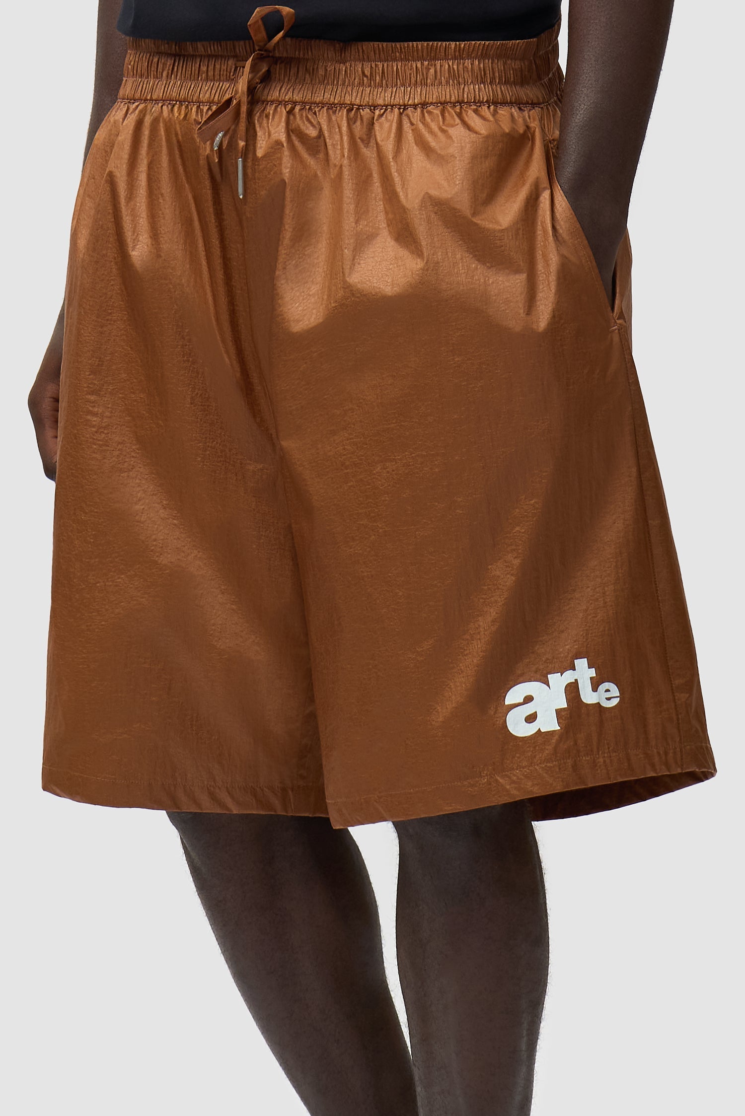 Short à grand logo - Orange