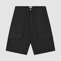 Short cargo en toile - Noir