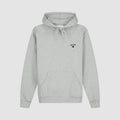 Sweat à capuche avec logo cœur - Gris
