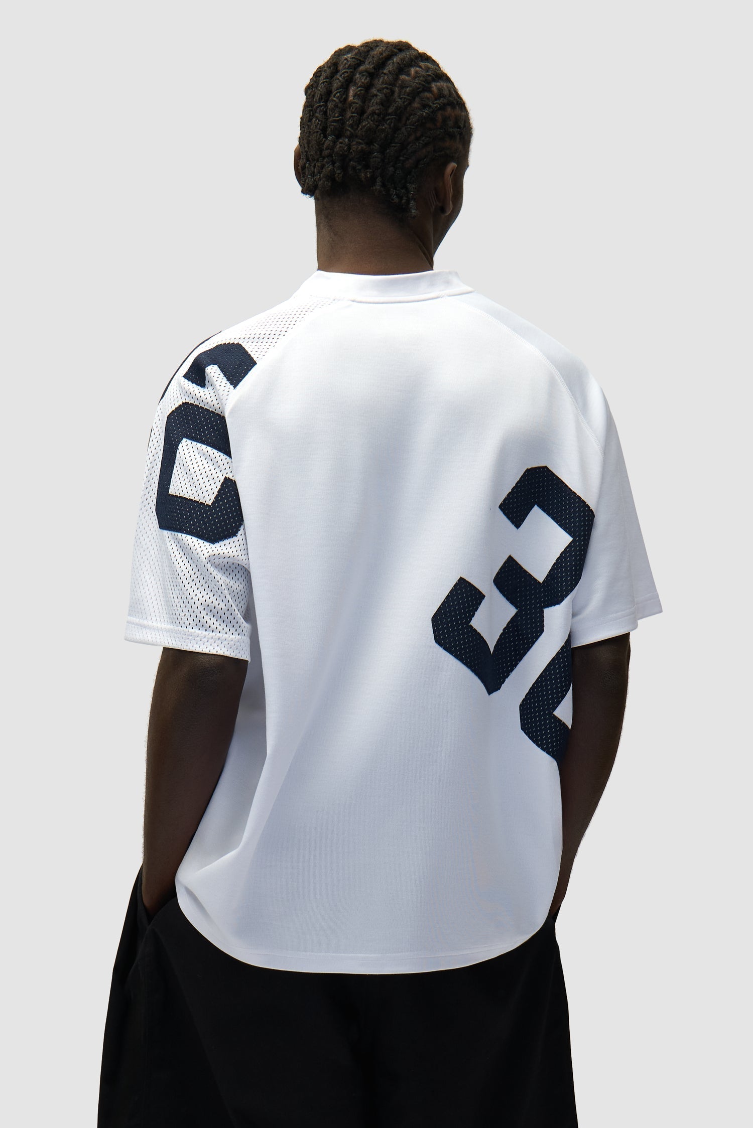 Maillot 32 - Bleu marine/Blanc