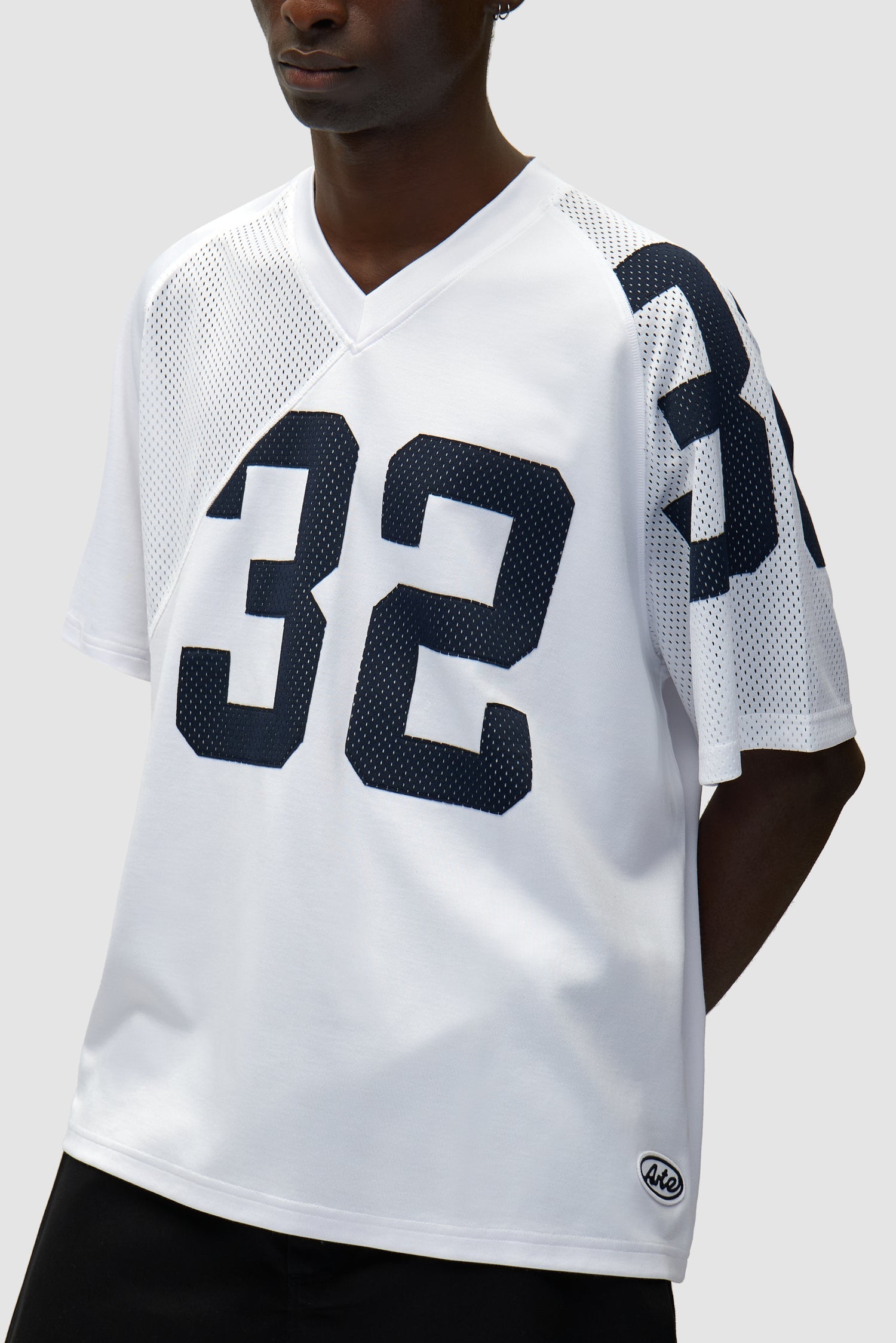 Maillot 32 - Bleu marine/Blanc