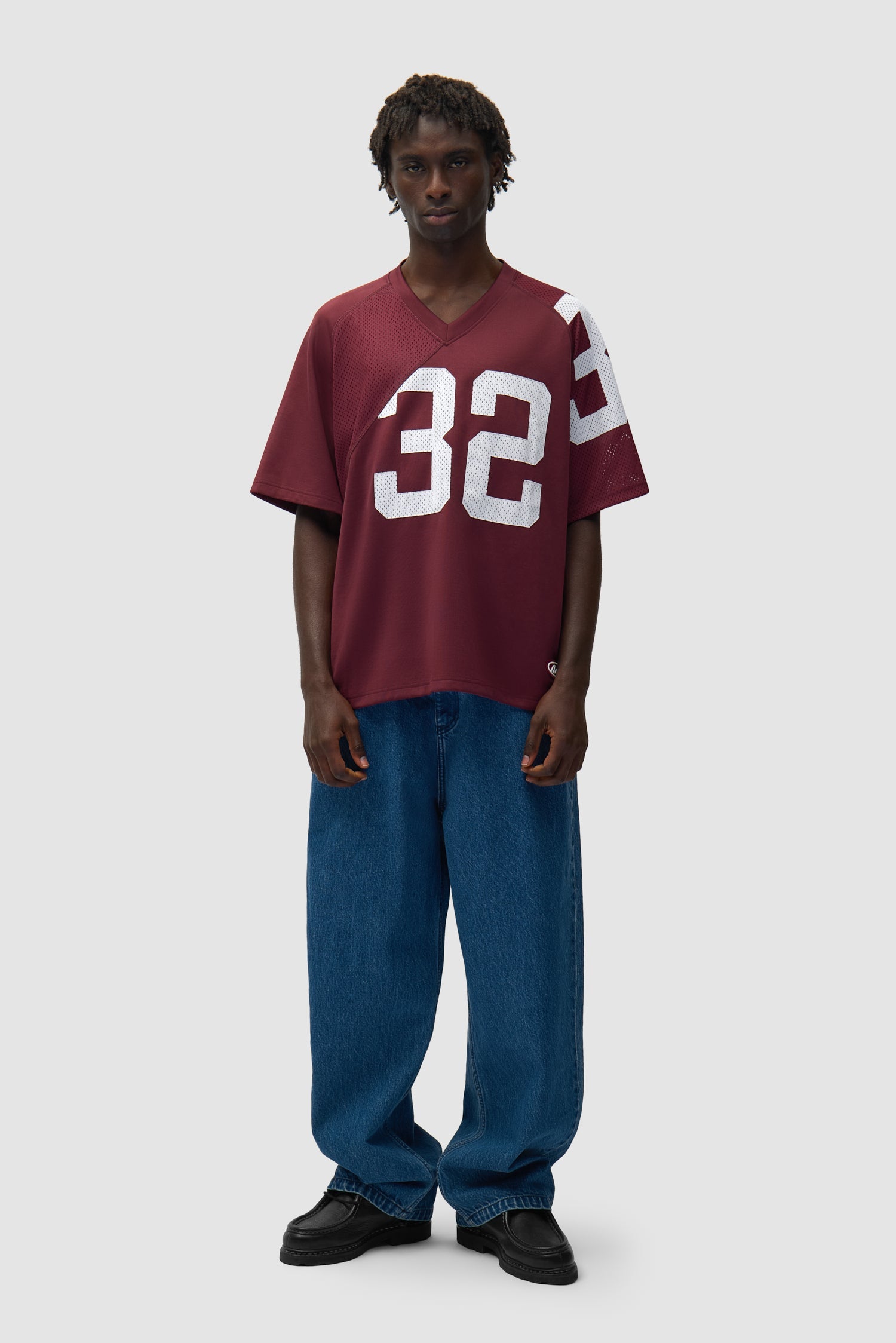 Maillot 32 - Blanc/Bordeaux