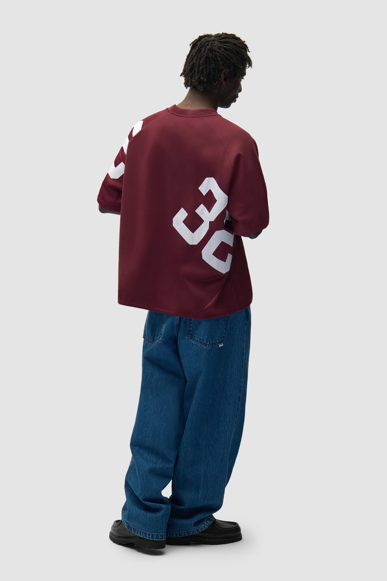 Maillot 32 - Blanc/Bordeaux
