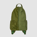 Sac à dos en nylon avec cordon de serrage - Vert