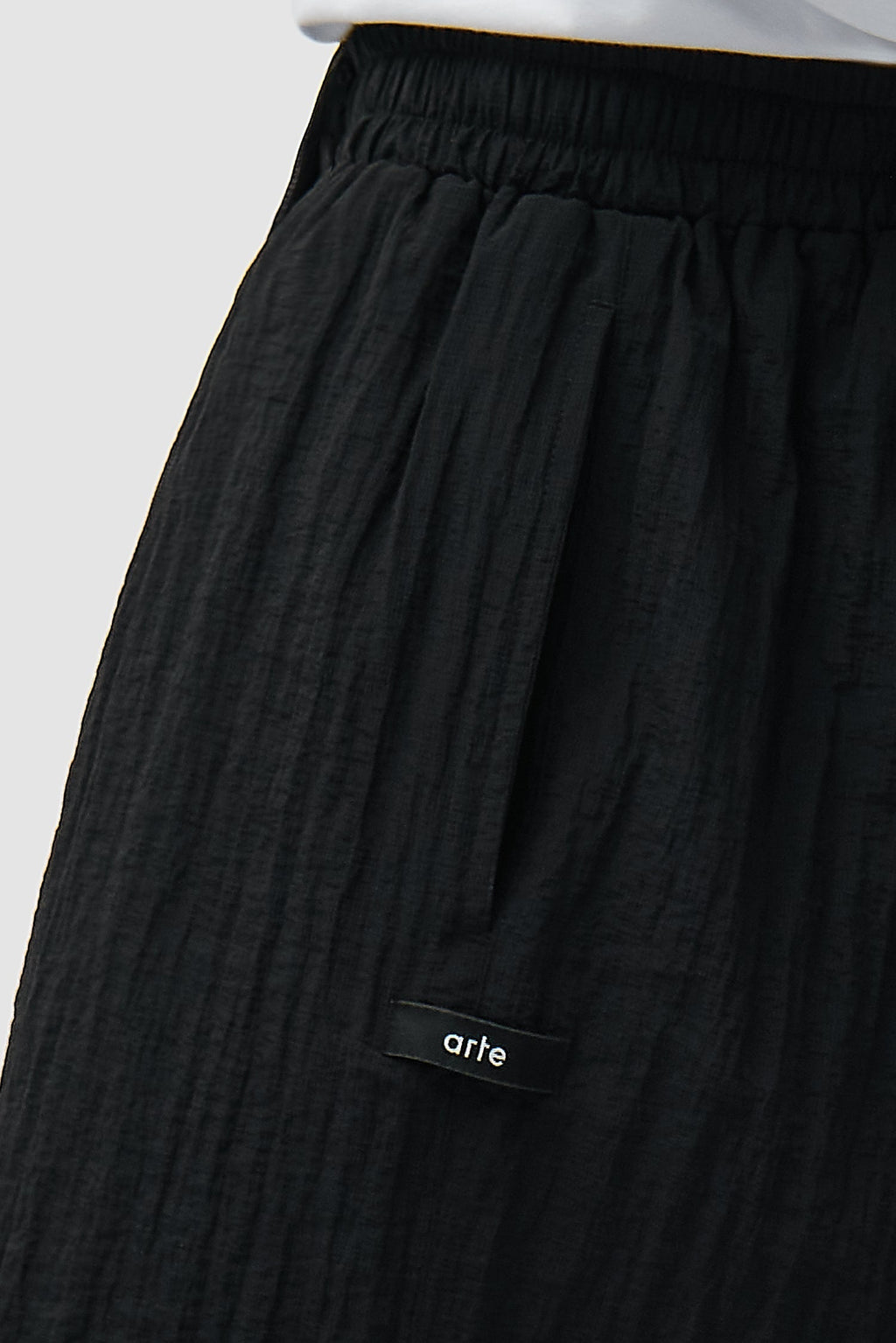 Short en maille - Noir