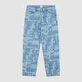 Pantalon en denim intégral - Denim brut