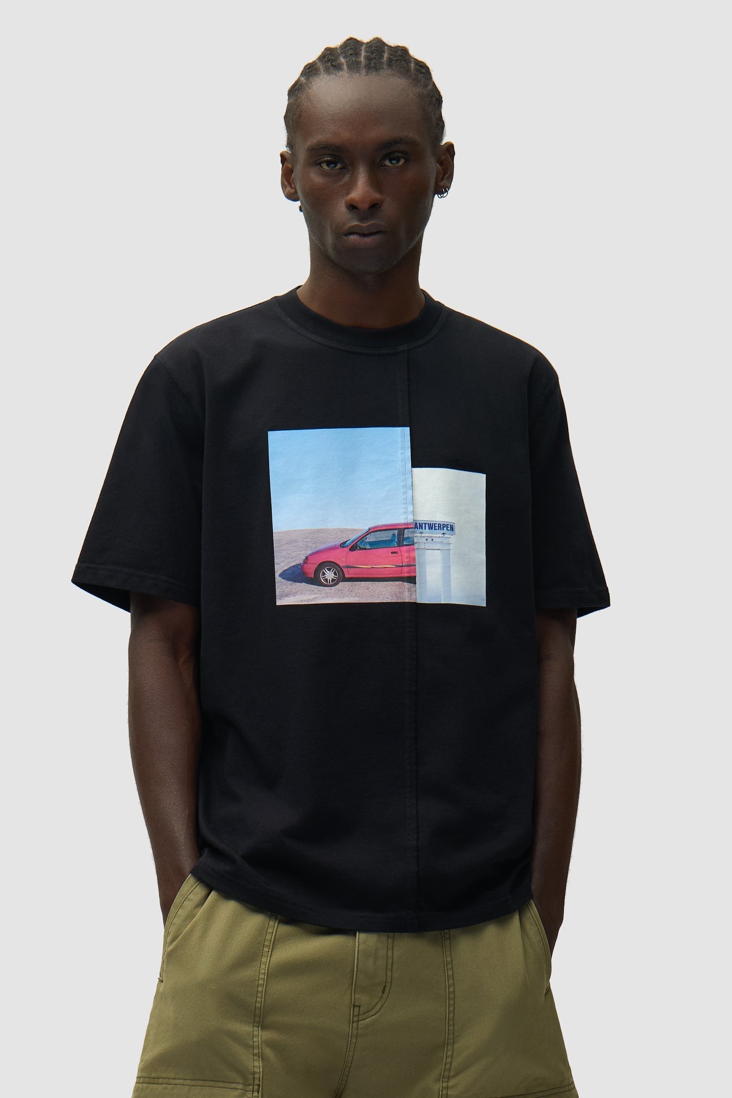 T-shirt photo - Noir