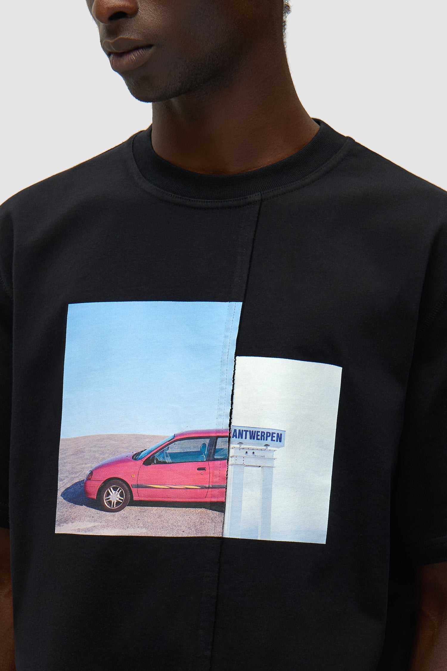 T-shirt photo - Noir