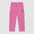 Pantalon en coton à poches 3D - Rose