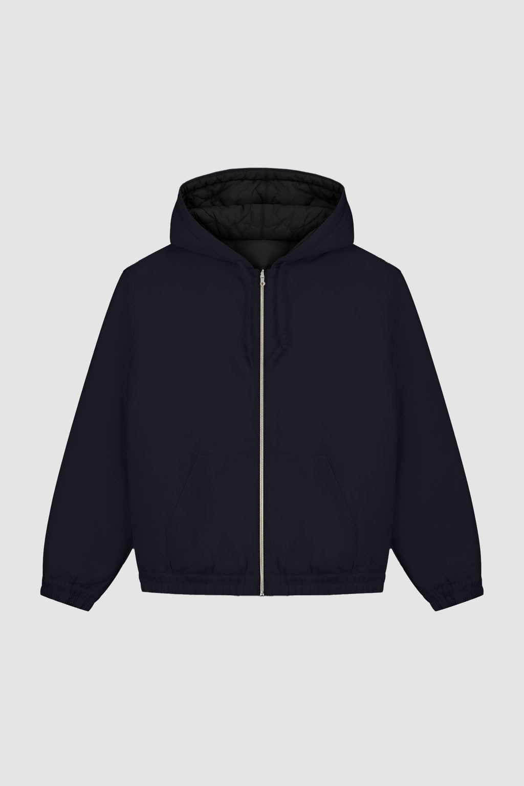 Veste à capuche réversible - Marine